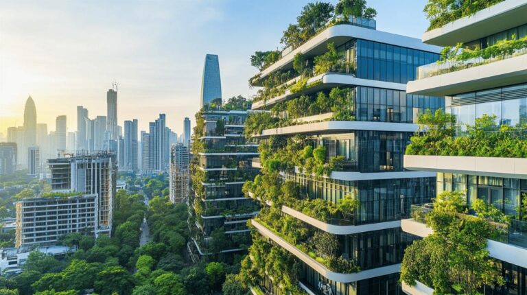 Les secrets d’une implantation verticale reussie pour favoriser la faune et la flore citadines